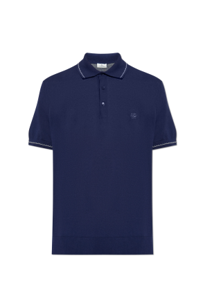 Navy blue Cotton polo Stone Island - Vitkac Canada